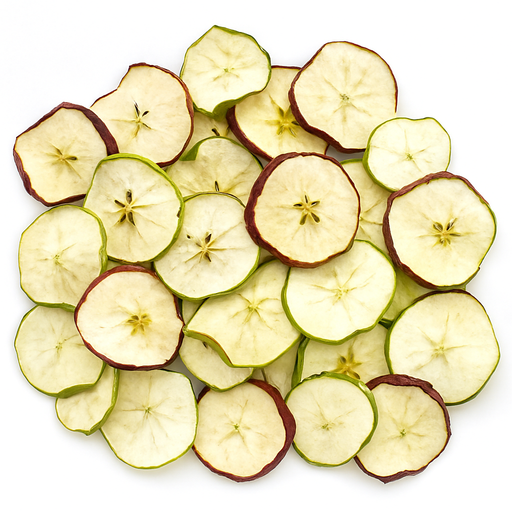 Dried Apple Green & Red Slices Mix Premium Decorative 50g - 1KG