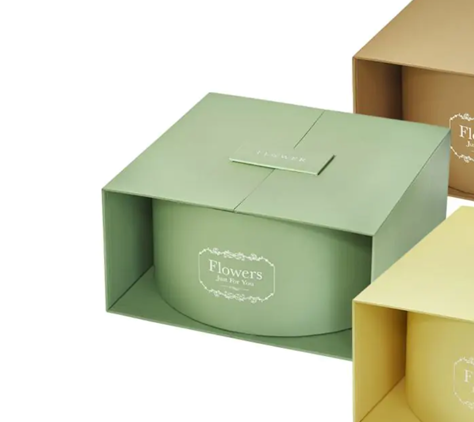Green Eco-Friendly Magnetic Gift Box – Ideal for Flowers, Corsages & Keepsakes