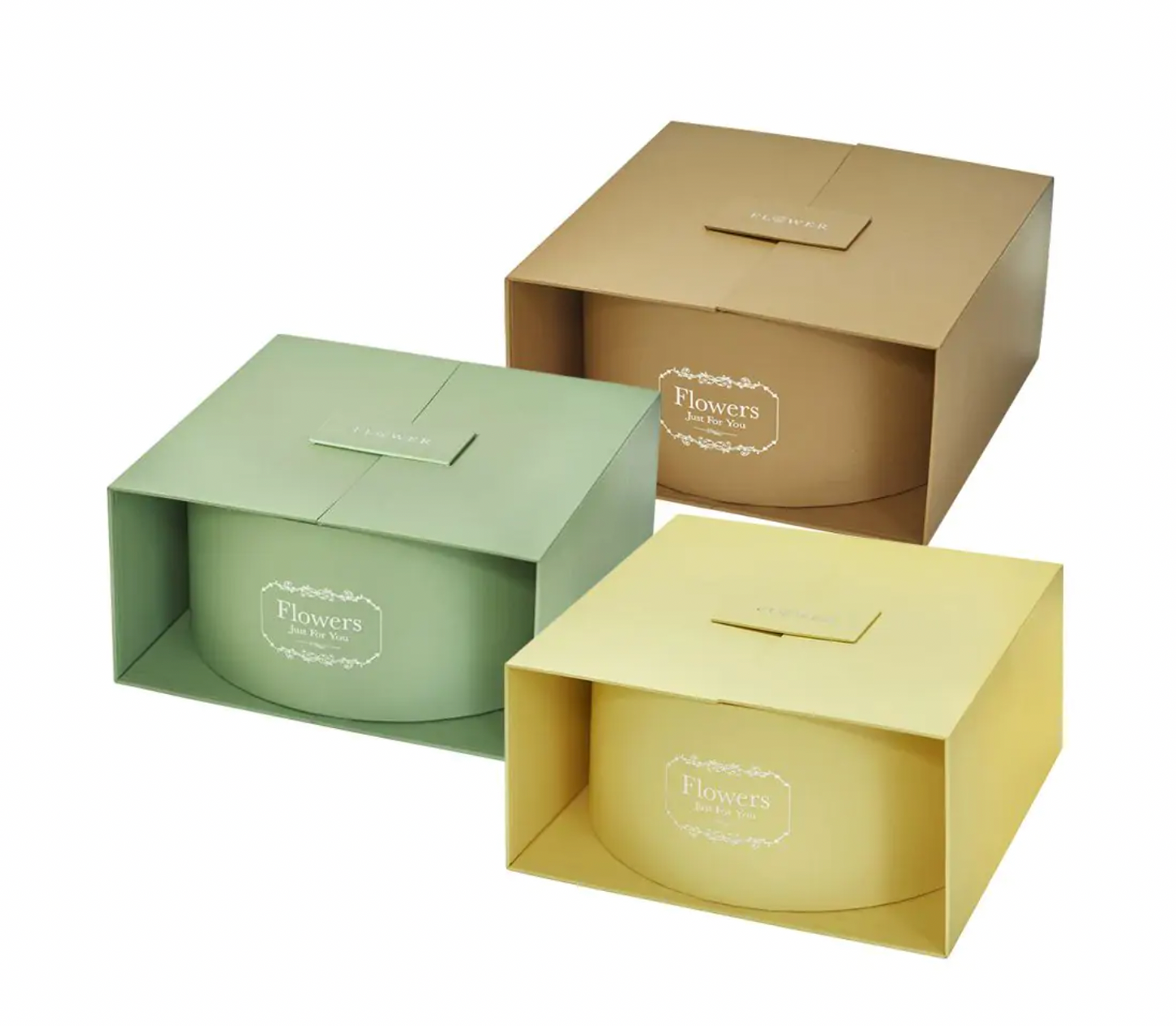 Yellow Eco-Friendly Magnetic Gift Box – Ideal for Flowers, Corsages & Keepsakes