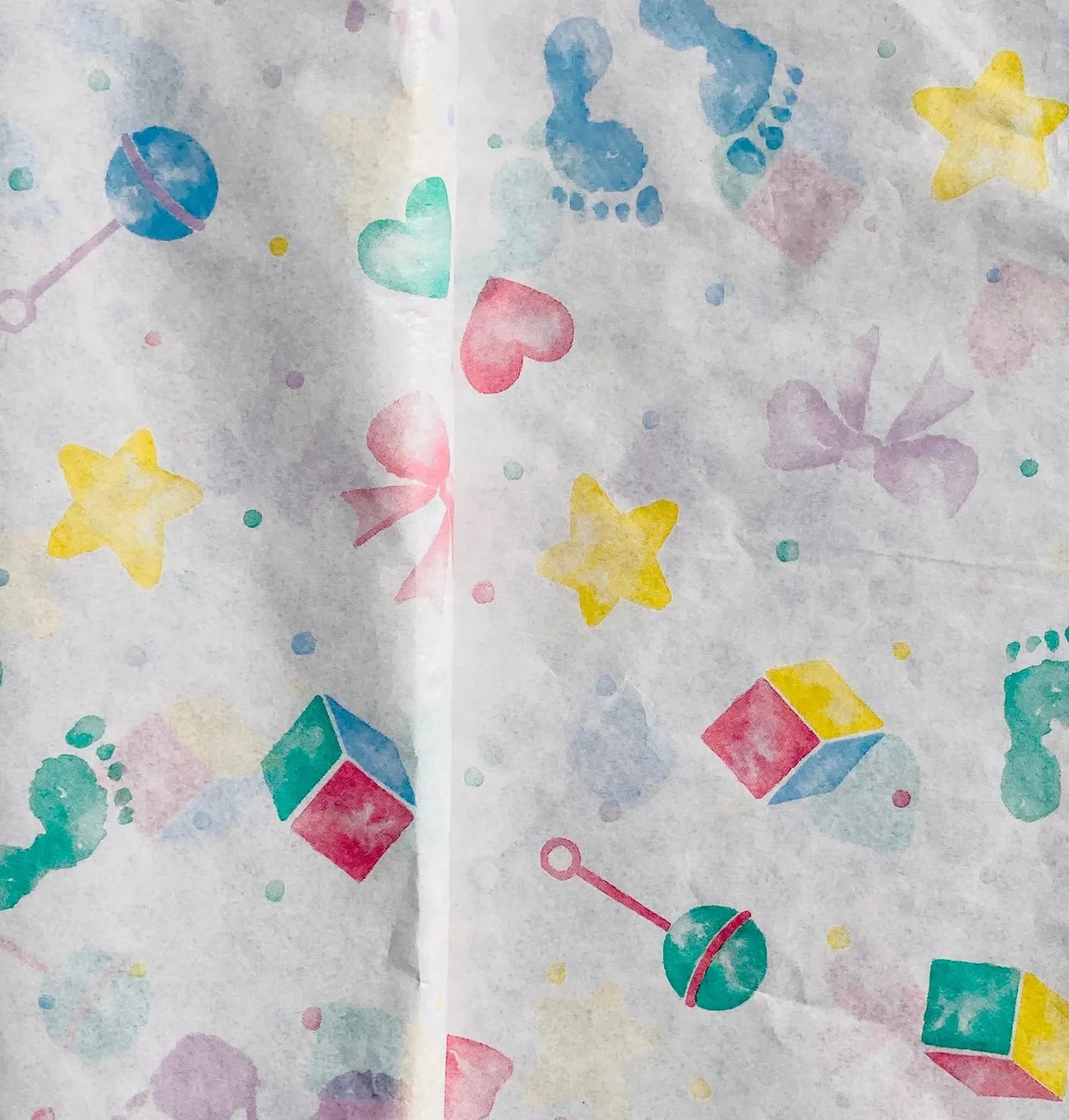 Tissue Paper New Born Baby Luxury Thick 18GSM Sheets Eco Friendly Full Size 75cm x 50cm 1-10 Sheets Folded