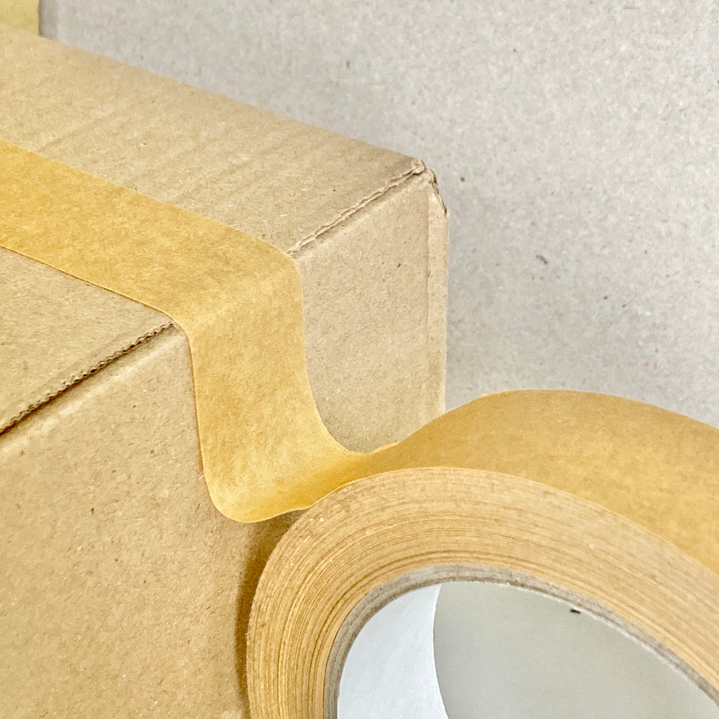 25mm Eco Friendly Kraft Paper Adhesive Tape-Eco Friendly Tape 25mm x 50 meters-Kraft Packaging Tape-Eco Friendly Parcel Tape