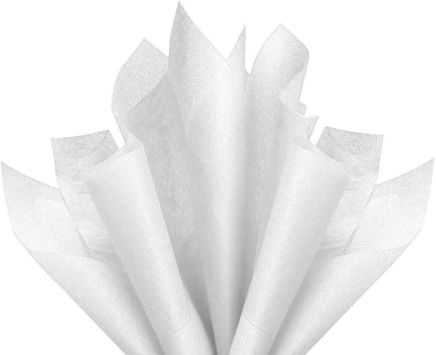 Tissue Paper 5 Black & 5 White Luxury Thick 18GSM Sheets Eco Friendly Full Size 75cm x 50cm 5 or 10 Sheets Each Folded