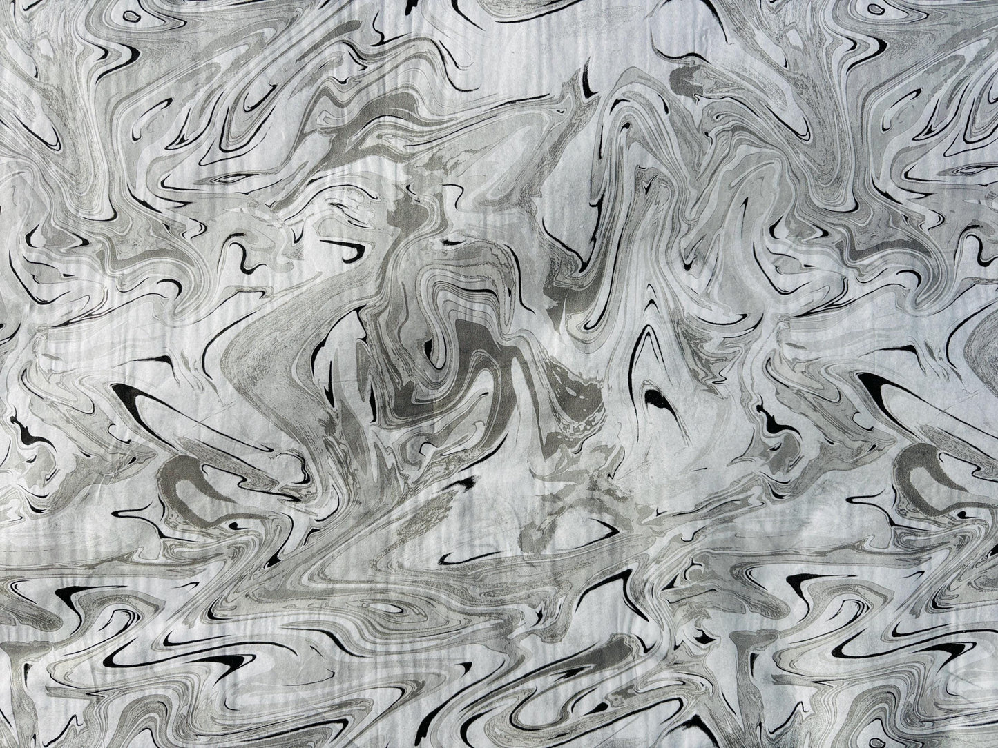 Tissue Paper Black And White Marble Print Luxury Thick 18GSM Sheets Eco Friendly Full Size 75cm x 50cm 1-10 Sheets Folded