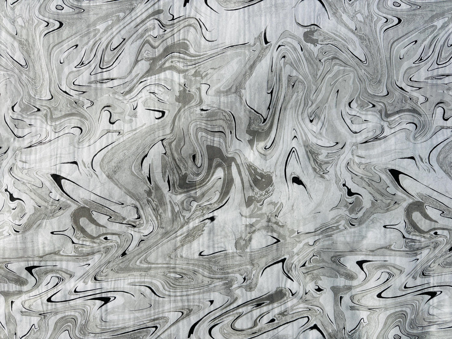 Tissue Paper Black And White Marble Print Luxury Thick 18GSM Sheets Eco Friendly Full Size 75cm x 50cm 1-10 Sheets Folded