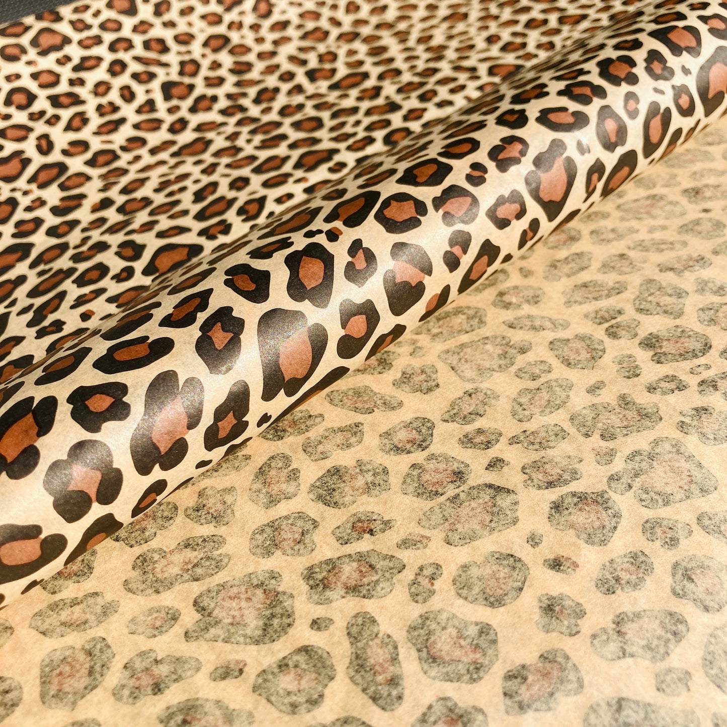 Tissue Paper Leopard Print Luxury Thick 18GSM Sheets Eco Friendly Full Size 75cm x 50cm 1-10 Sheets Folded