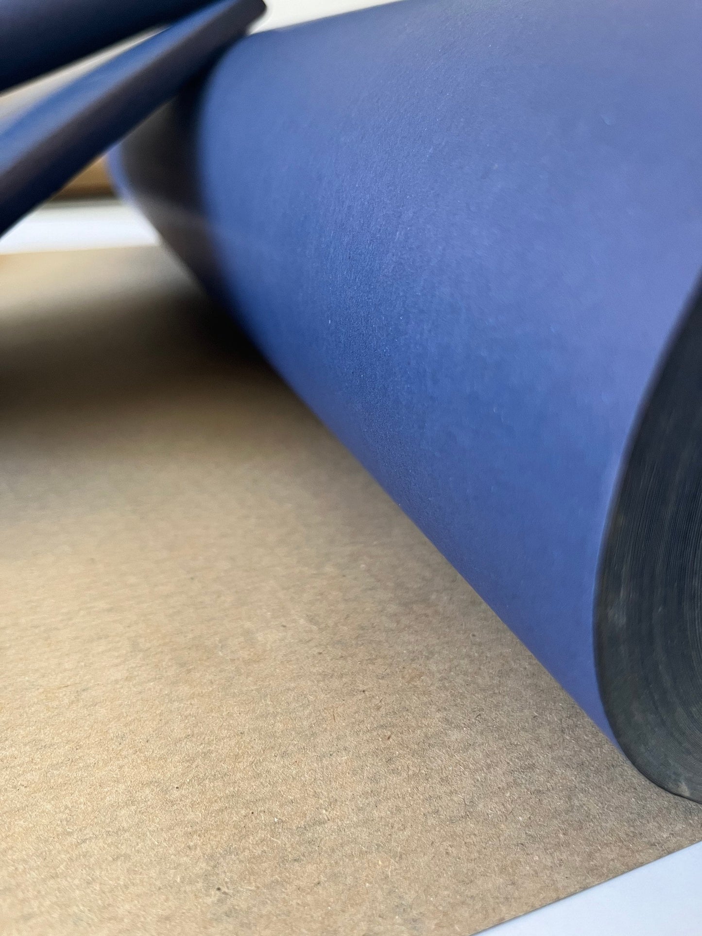 Wrapping Paper Midnight Blue/Navy Blue 50CM Wide Eco Friendly, 100% Recycled Kraft | Recyclable, Sustainable, Plastic Free Gift Wrap