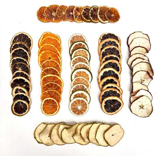 Dried Fruit Slices & Pine Cones – Orange, Lemon, Apple, Green Orange & Mandarin | Christmas Crafts, Wreaths & Potpourri