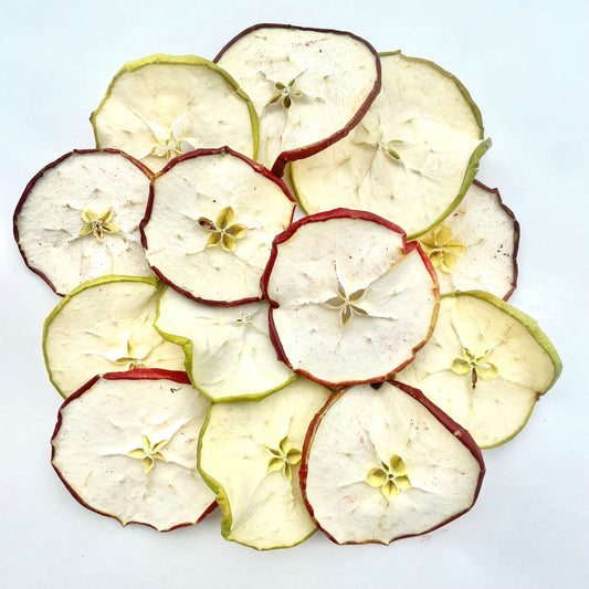 Dried Apple Green & Red Slices Mix Premium Decorative 50g - 500g