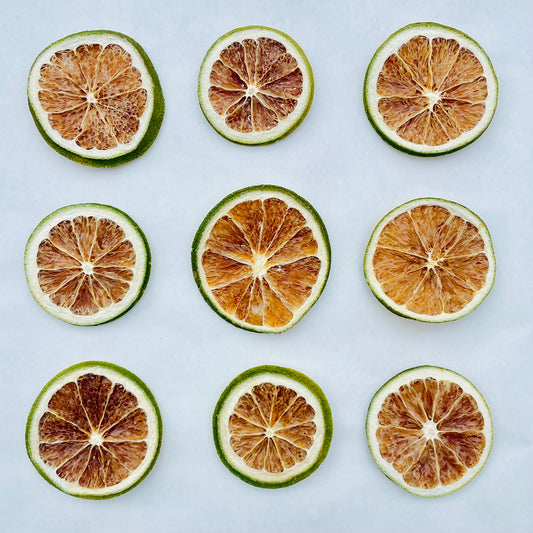Decorative Dried Green Orange Slices - Premium Quality - Non-Food Grade - 1-100 Slices