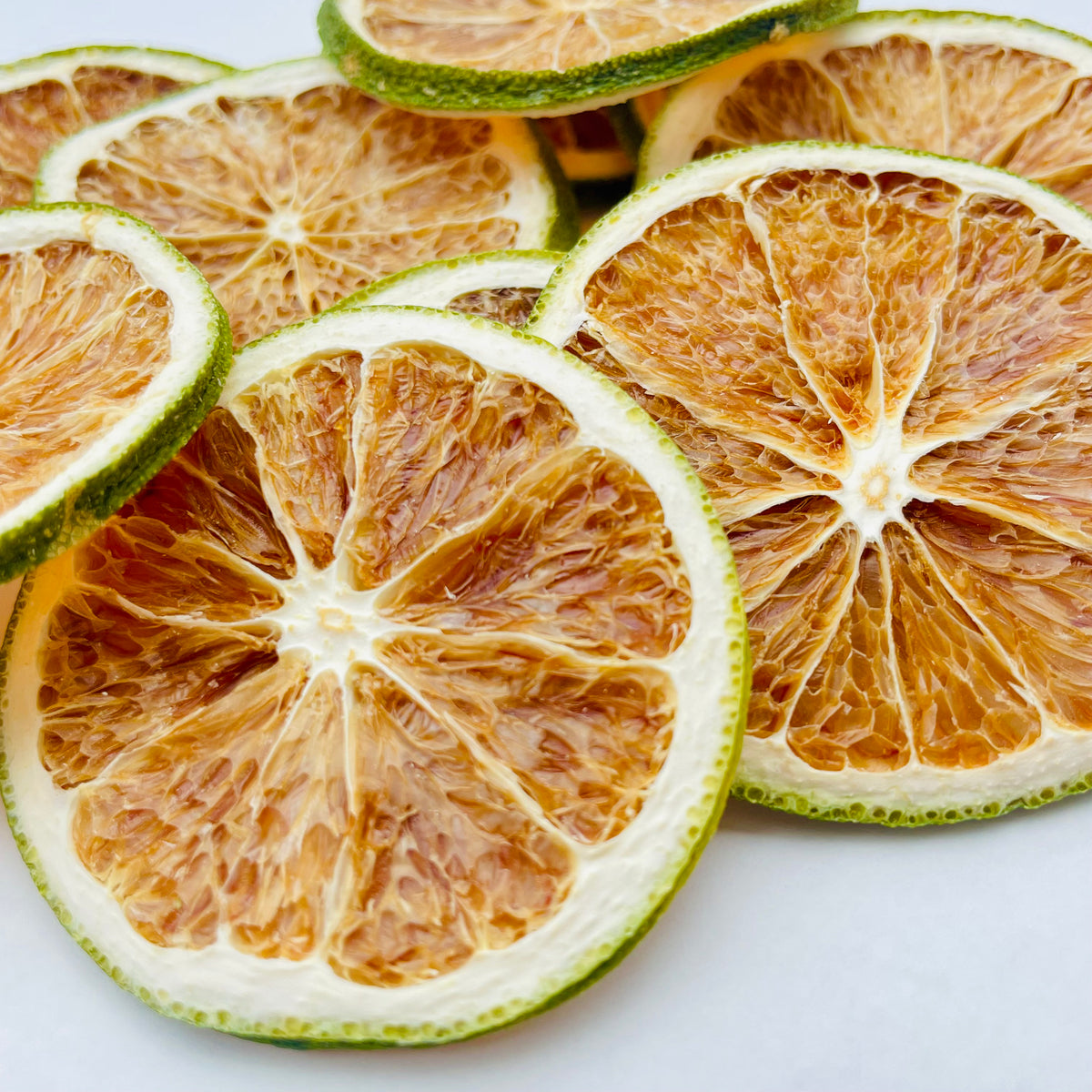Decorative Dried Green Orange Slices - Premium Quality - Non-Food Grade - 50g-500g