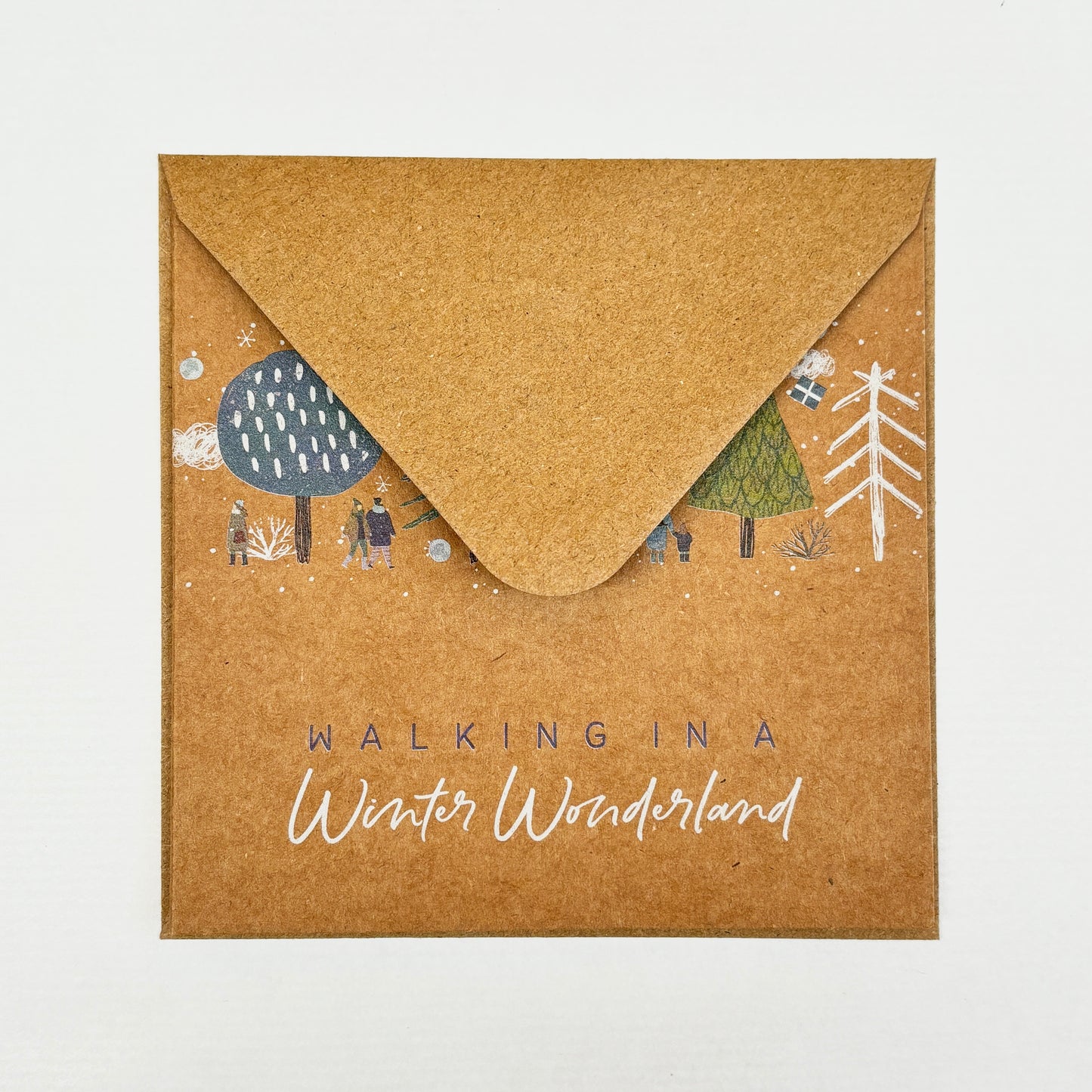 Eco Christmas Cards – Recyclable Kraft Greeting Card Set with Envelopes (Pack of 6–32)