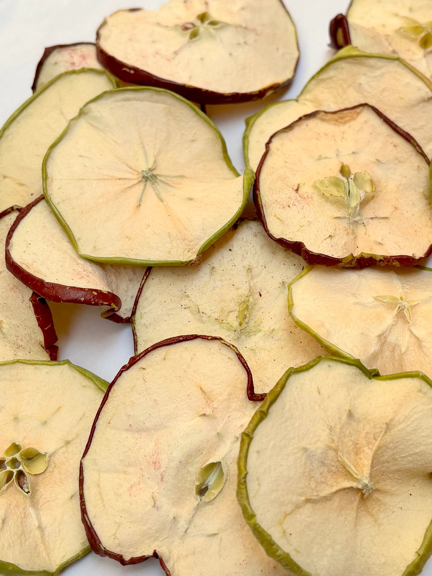 Dried Apple Green & Red Slices Mix Premium Decorative 50g - 1KG