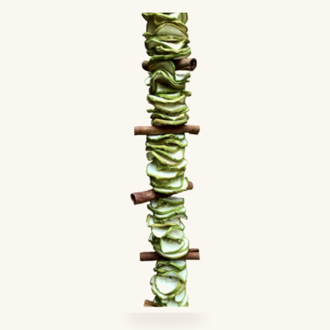 green apple slices cinnamon