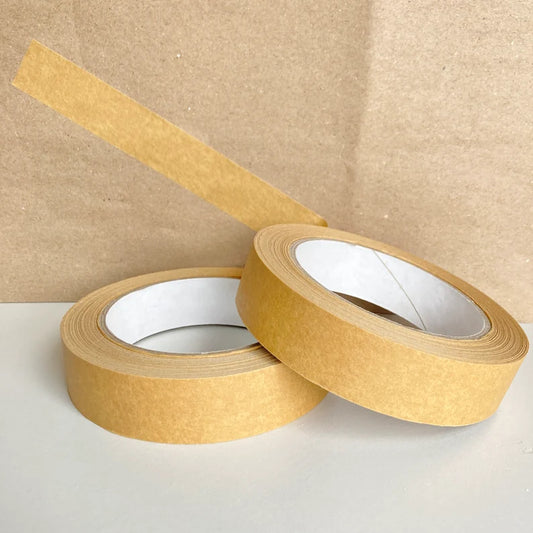 25mm Eco Friendly Kraft Paper Adhesive Tape-Eco Friendly Tape 25mm x 50 meters-Kraft Packaging Tape-Eco Friendly Parcel Tape