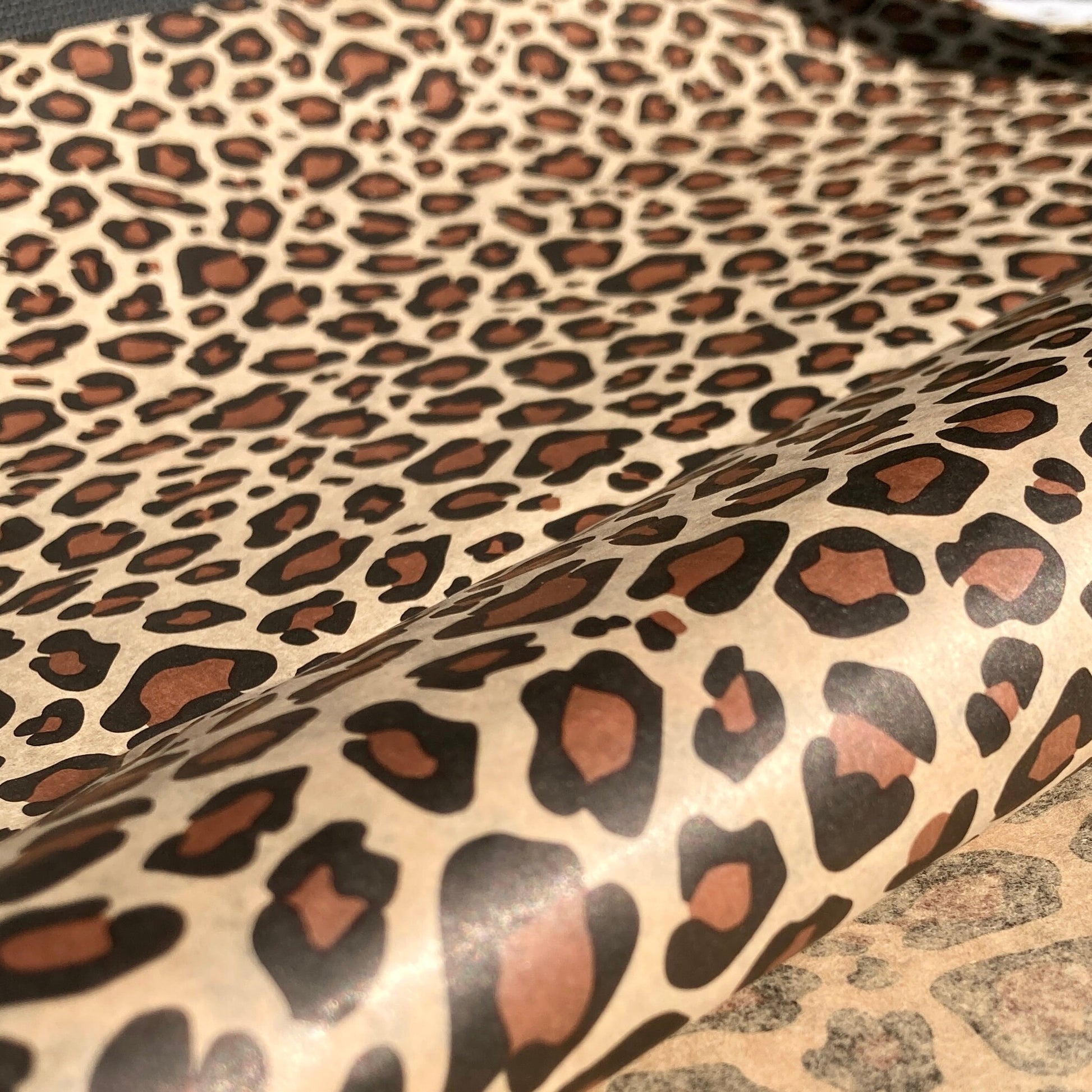 Tissue Paper Leopard Print Luxury Thick 18GSM Sheets Eco Friendly Full Size 75cm x 50cm 1-10 Sheets Folded