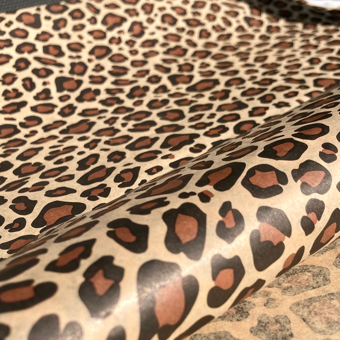 Tissue Paper Leopard Print Luxury Thick 18GSM Sheets Eco Friendly Full Size 75cm x 50cm 1-10 Sheets Folded