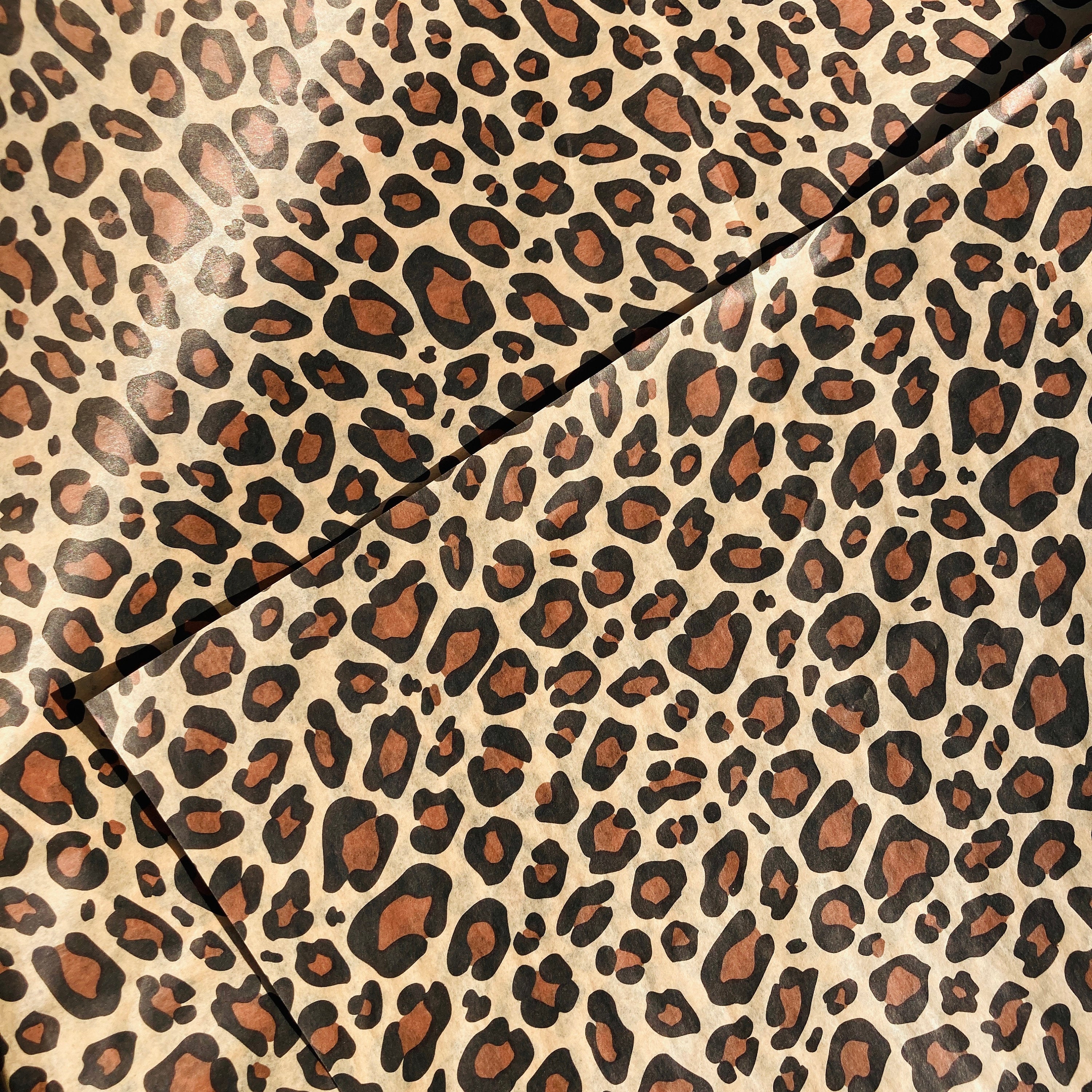 Tissue Paper Leopard Print Luxury Thick 18GSM Sheets Eco Friendly Full ...
