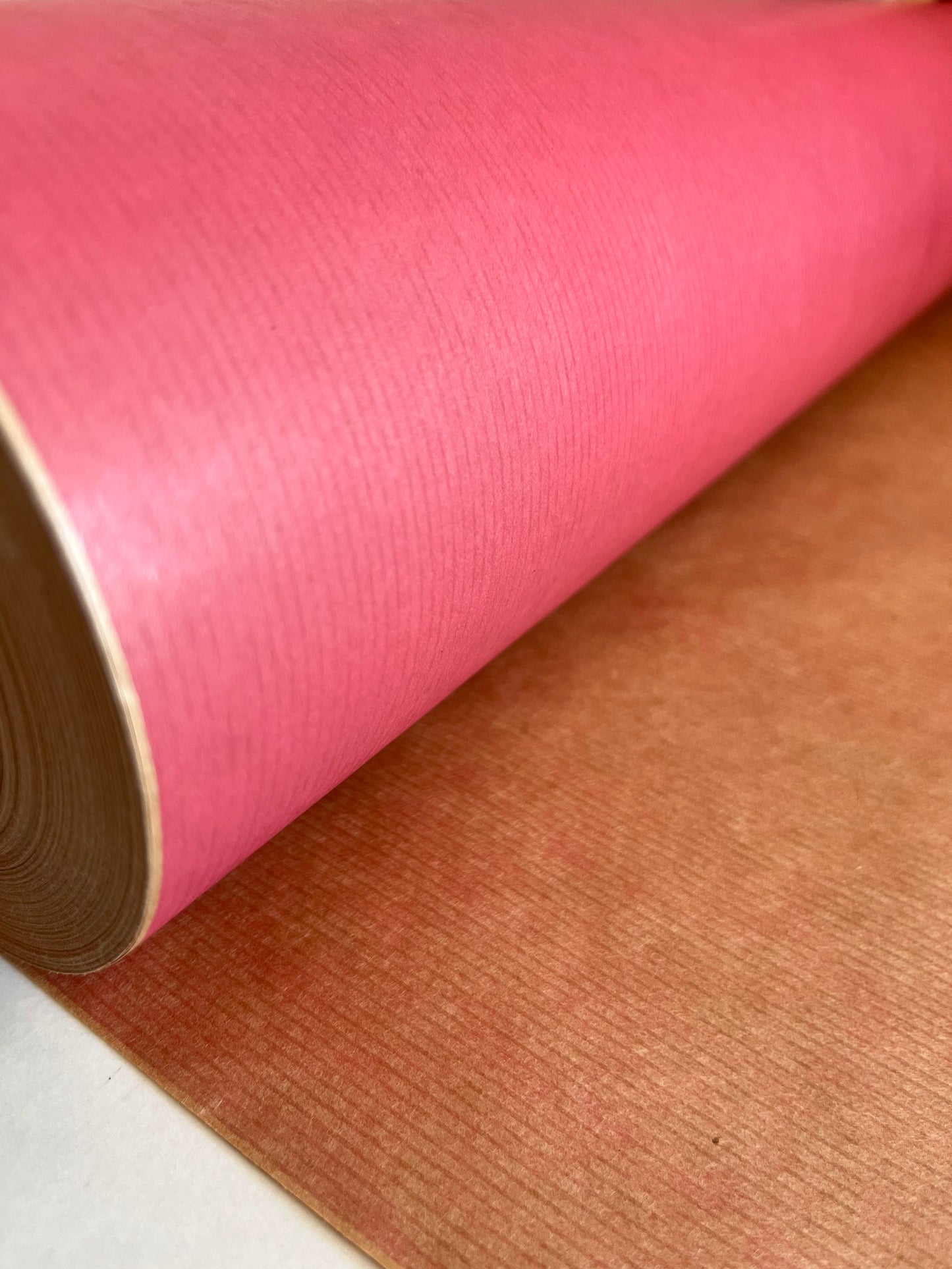 Wrapping Paper Blush Pink Eco Friendly Gift Wrapping Paper, 100% Recycled & Recyclable, Kraft Wrapping Paper, Birthday Wrapping Paper, Valen
