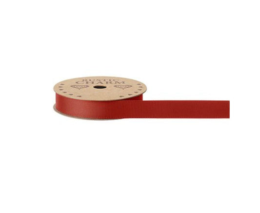 Meaningful Earth Orange Clay Brown Grosgrain Ribbon 15mm width, Matching Hat Boxes and Wrapping Paper, Birthday Bows Decoration