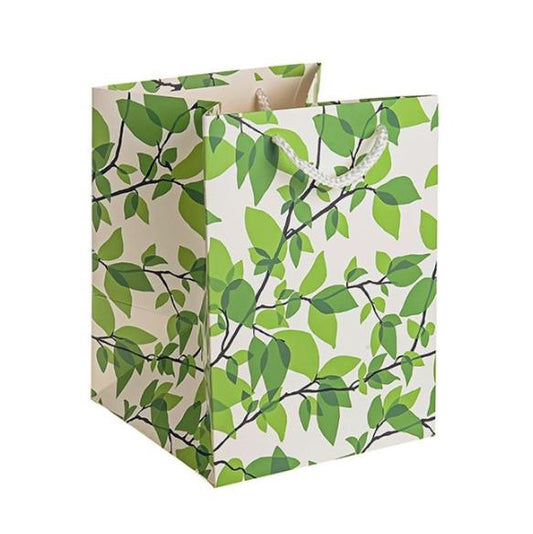 Premium Luxury Greenery Leaves Paper Wedding Christmas Birthday Favour Hand Tie Gift Bags With Cotton Handles 19 x 19 x 25 cmPremium Luxury Greenery Leaves Paper Wedding Christmas Birthday Favour Hand Tie Gift Bags With Cotton Handles 19 x 19 x 25 cm