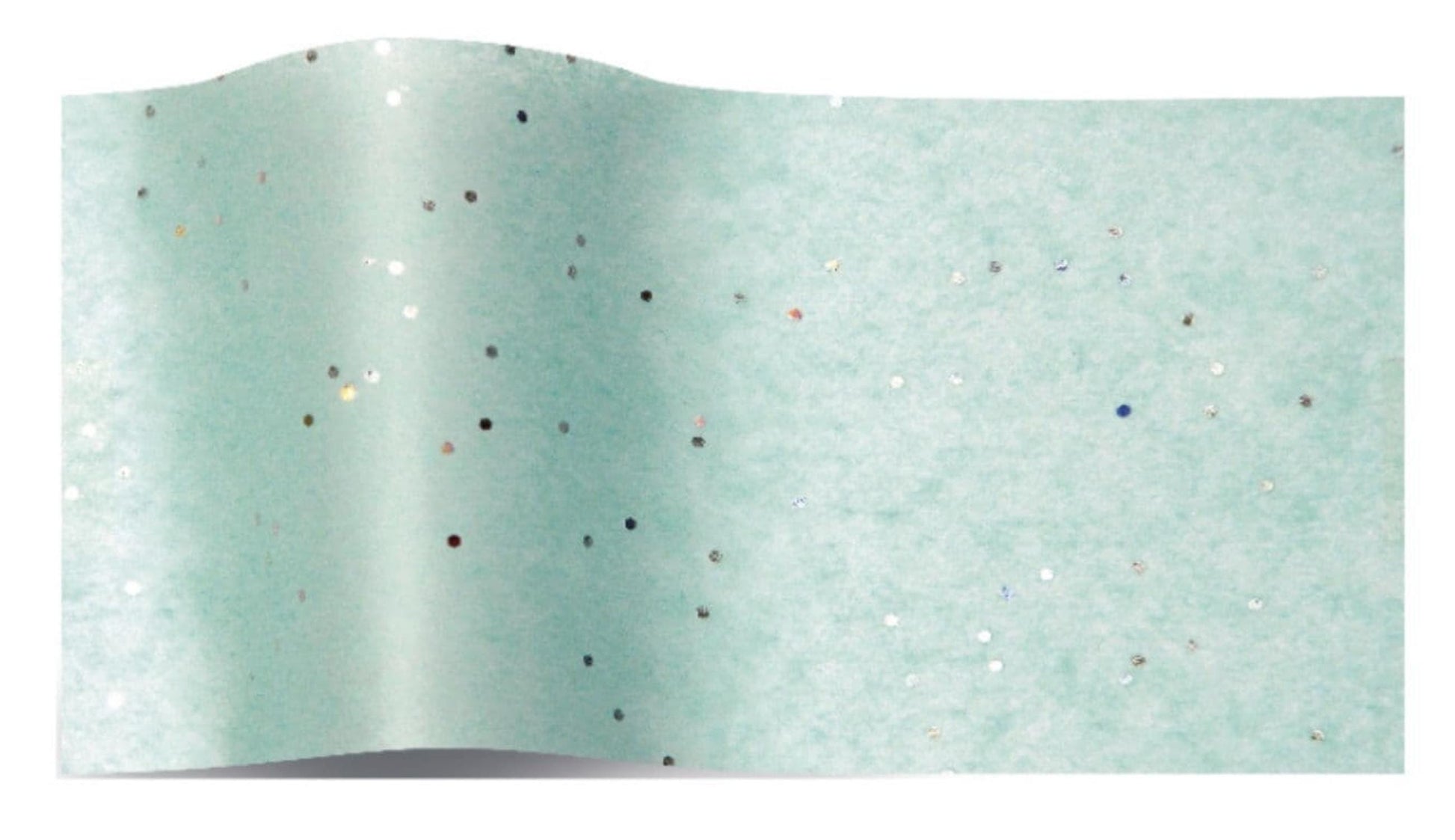 Tissue Paper Blue Aqua Gemstone Aquamarine Print Eco Friendly, 100% Recycled & Recyclable, Luxury  Printed Tissue Paper