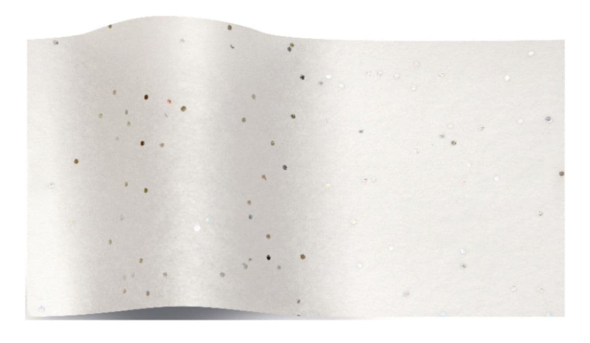 Tissue Paper White Diamond Shiny Gemstones Print Eco Friendly, 100% Recycled & Recyclable, Luxury Printed Tissue Paper