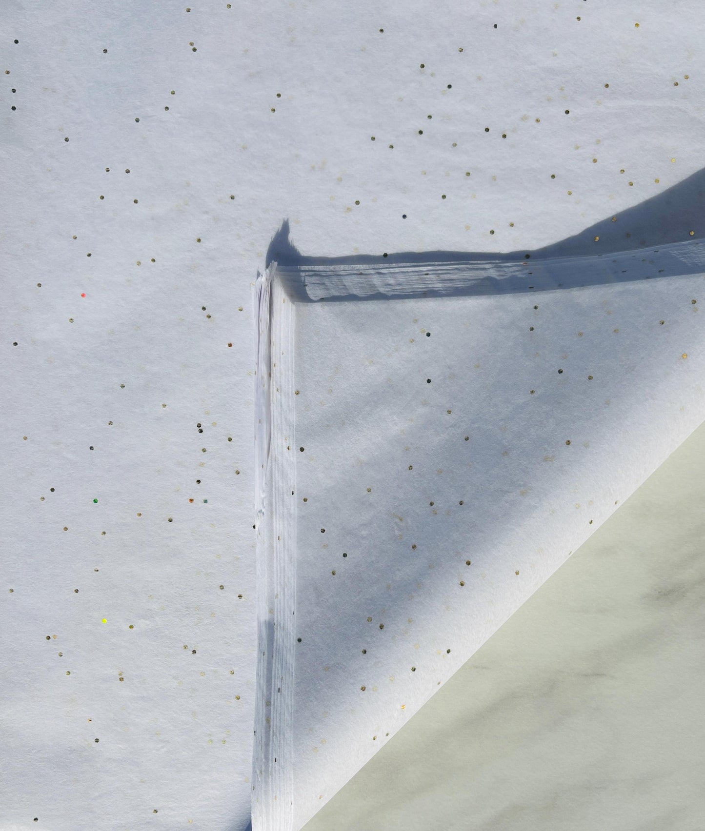 Tissue Paper White Diamond Shiny Gemstones Print Eco Friendly, 100% Recycled & Recyclable, Luxury Printed Tissue Paper