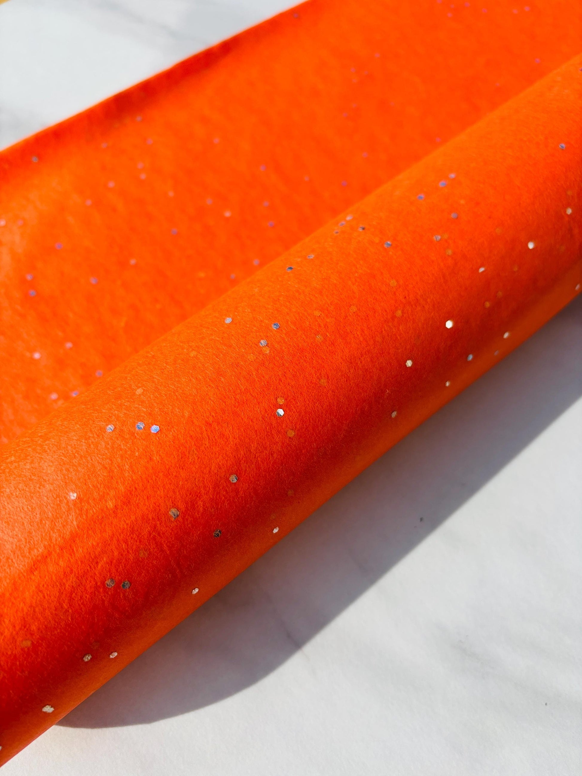 Tissue Paper Orange Citrine Shiny Gemstones Print Eco Friendly, 100% Recycled & Recyclable, Luxury Printed Tissue Paper