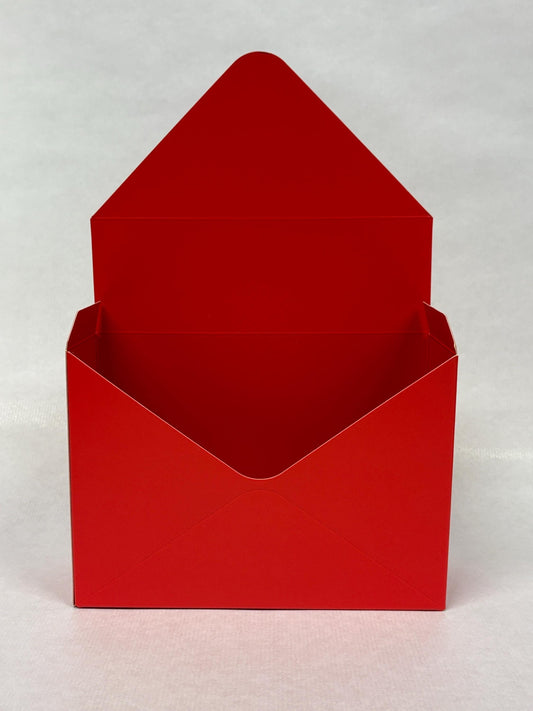 Red Envelope Flower Box, Storage Box, Floral Display, Gift Hamper, Birthday, Valentines, Wedding.