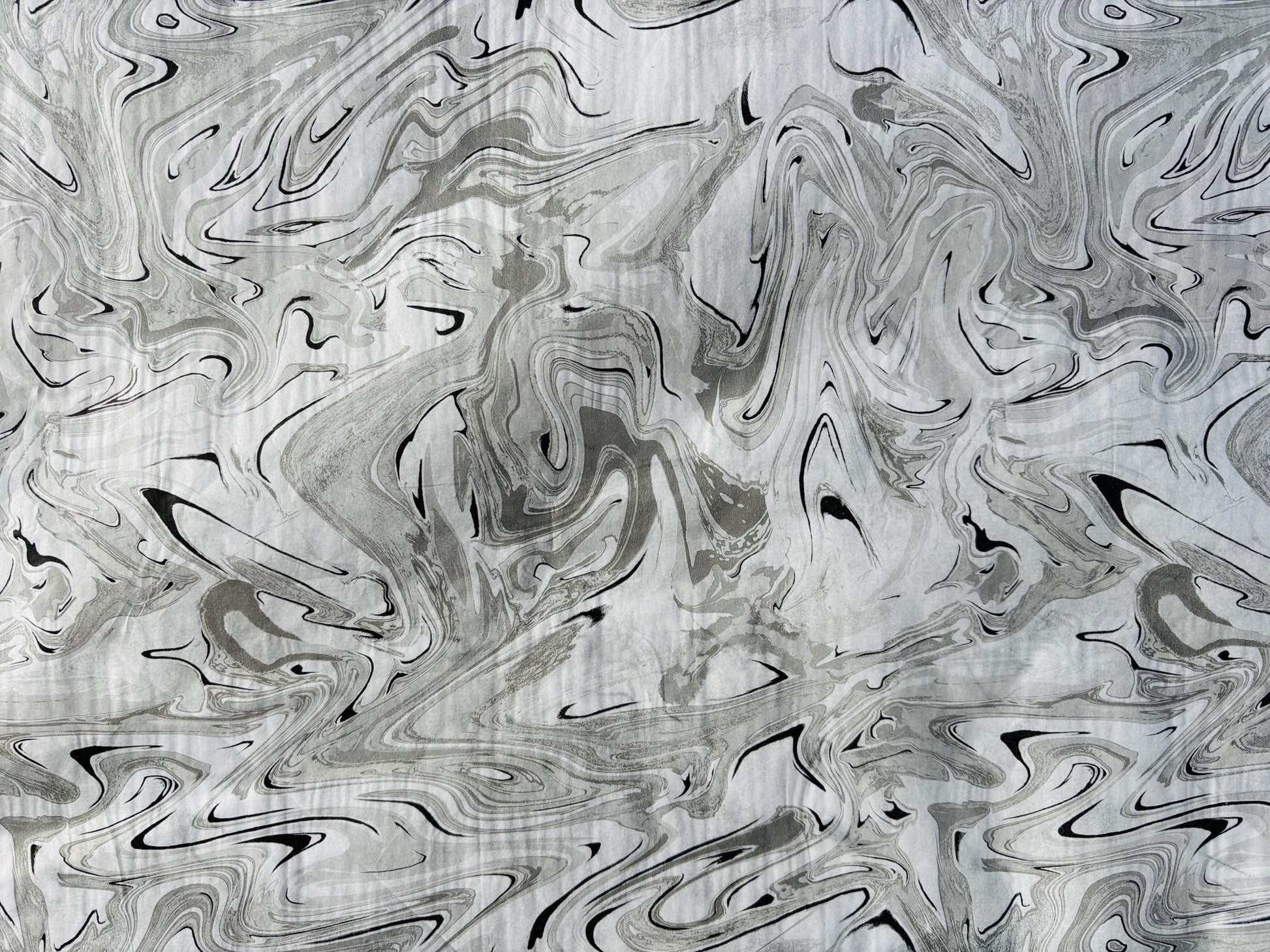 Tissue Paper Black And White Marble Print Luxury Thick 18GSM Sheets Eco Friendly Full Size 75cm x 50cm 1-10 Sheets Folded