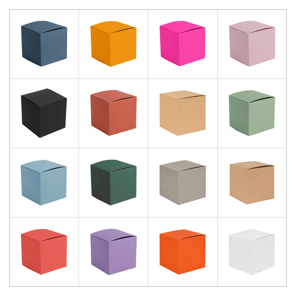 PurpleRama kraft gift box colour range