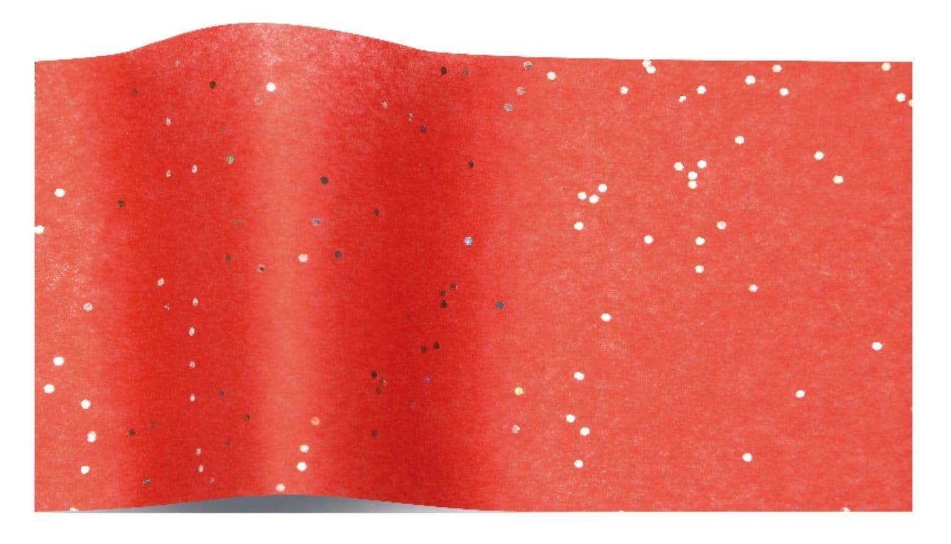 Tissue Paper Red Gemstone Shiny Print Eco Friendly, 100% Recycled & Recyclable, Luxury  Printed Tissue Paper