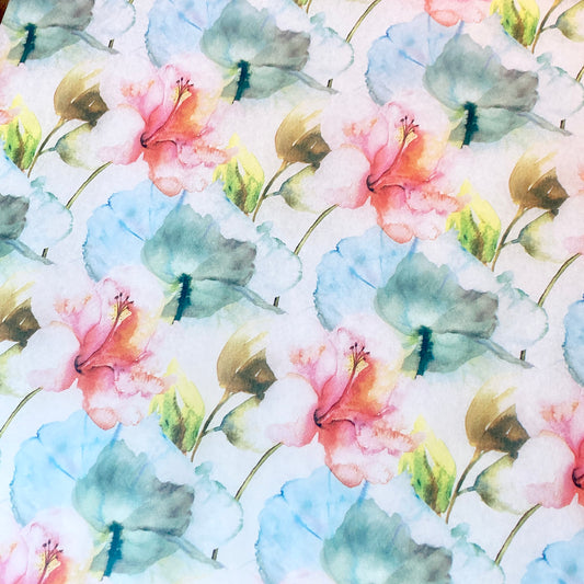 Floral Print Tissue Paper Gift Wrap, Mother’s Day, Christmas Gift Wrapping Paper, Christening, Baby Showers, Weddings, Birthdays, Luxury Gift Wrap Paper