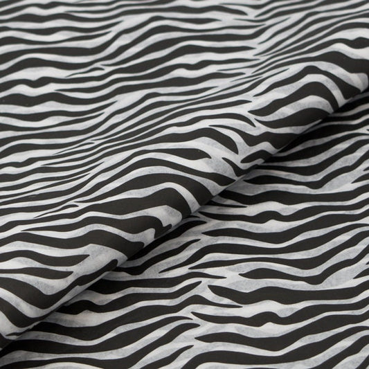 Zebra Print Eco Friendly Tissue Paper, 100% Recycled & Recyclable, Animal Print, Birthday Tissue Paper, Luxury Printed Tissue Paper