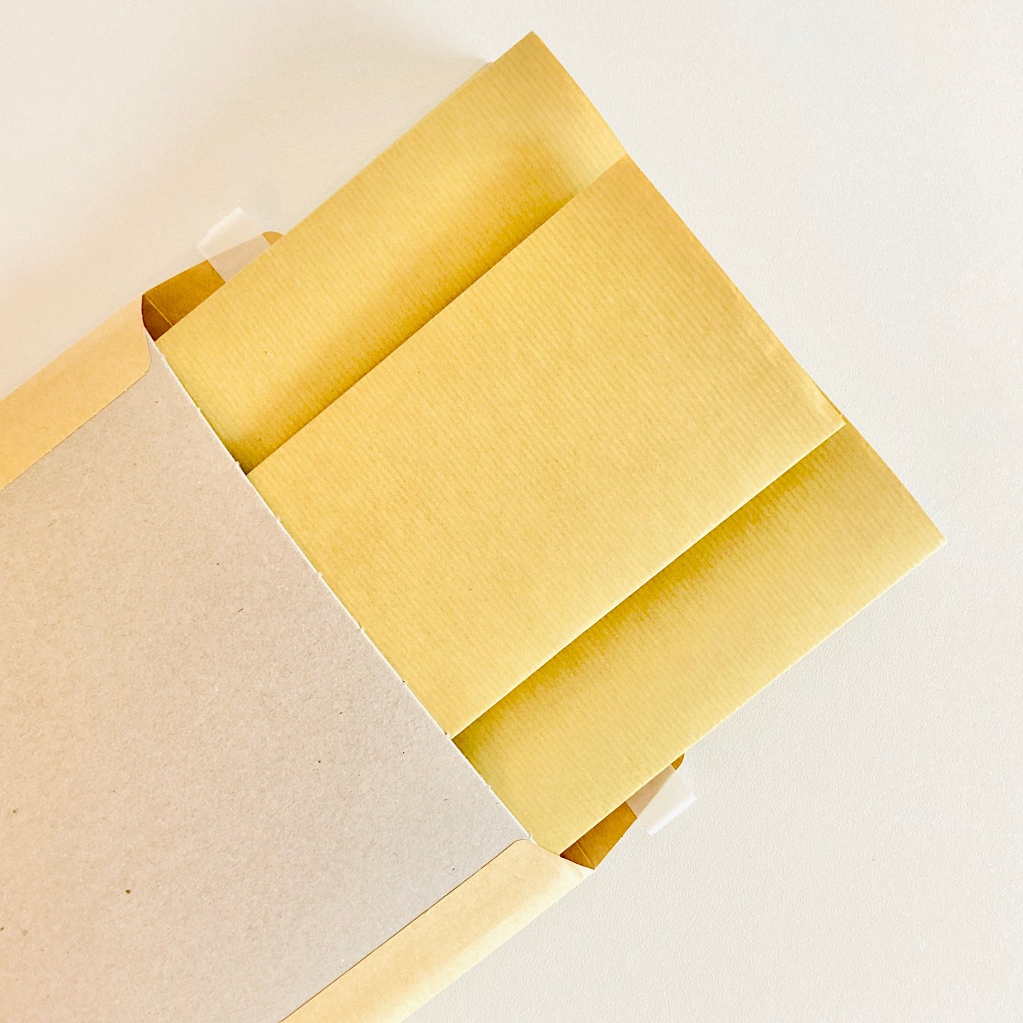 Wrapping Paper Lemon Yellow 50CM Wide Eco Friendly, 100% Recycled Kraft | Recyclable, Sustainable, Plastic Free Gift Wrap