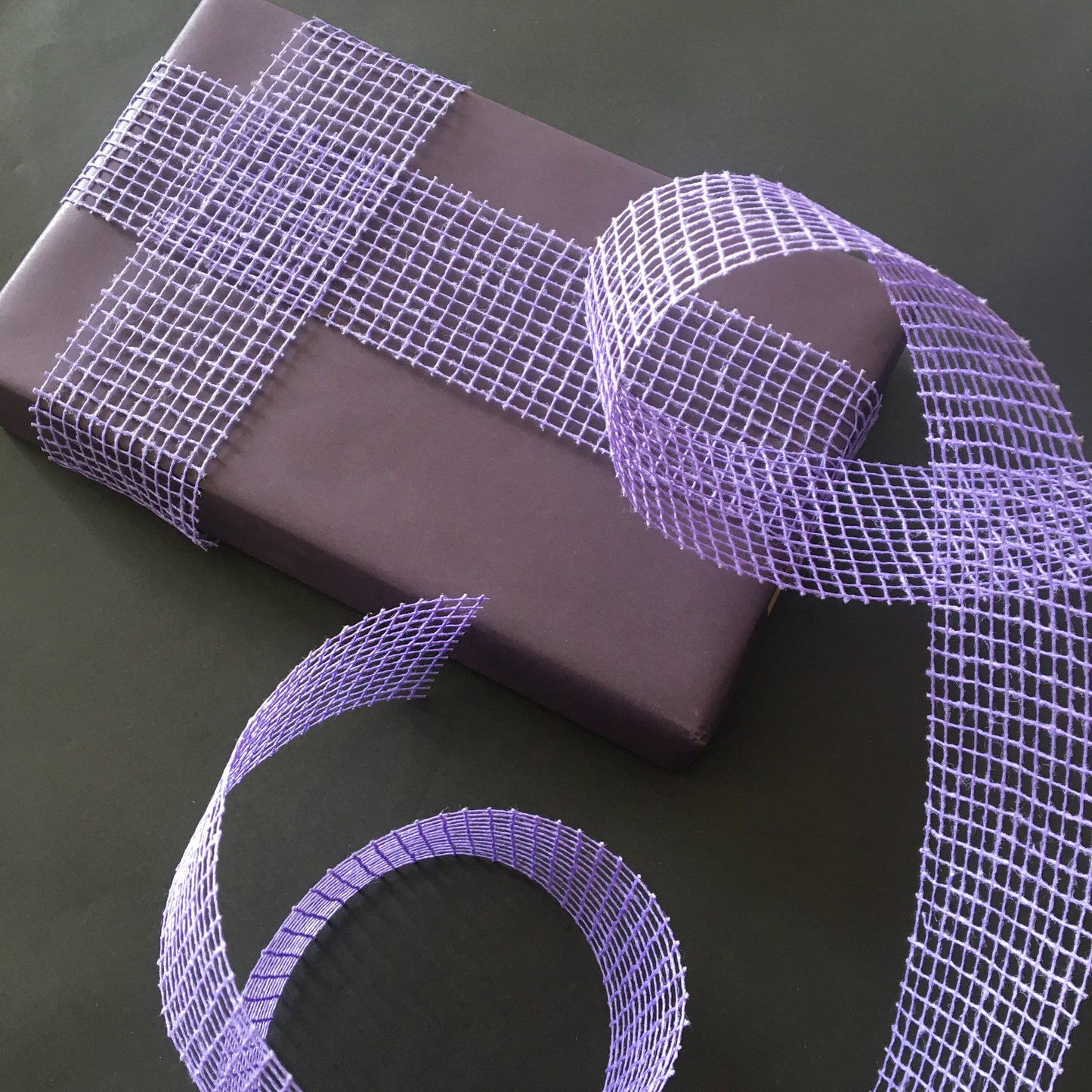 Wrapping Paper Purple 50CM Wide Eco Friendly, 100% Recycled Kraft | Recyclable, Sustainable, Plastic Free Gift Wrap