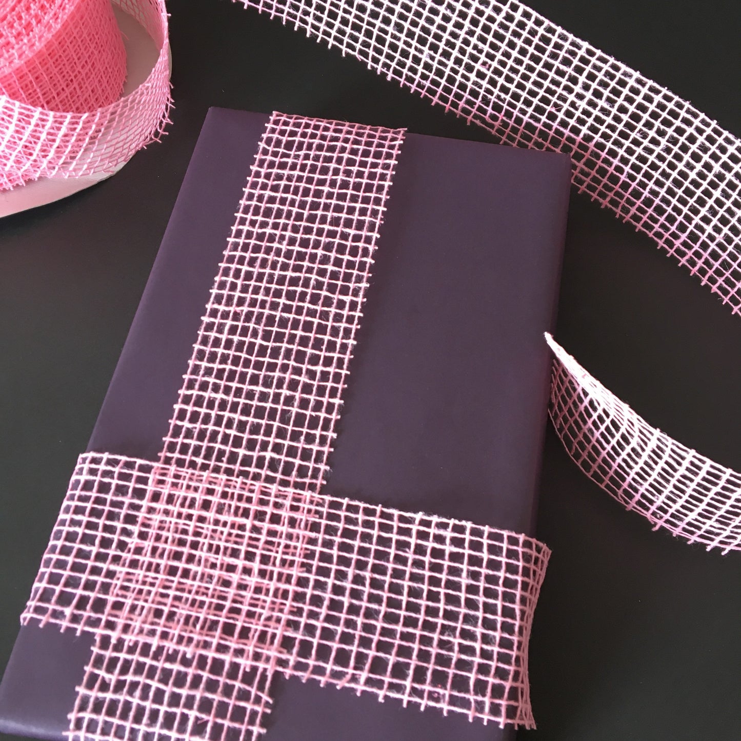 Wrapping Paper Purple 50CM Wide Eco Friendly, 100% Recycled Kraft | Recyclable, Sustainable, Plastic Free Gift Wrap